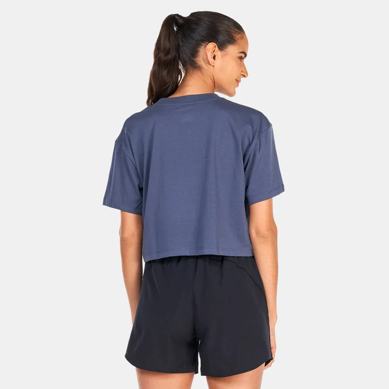 UNDER ARMOUR Women's UA Branded Logo Crop Top