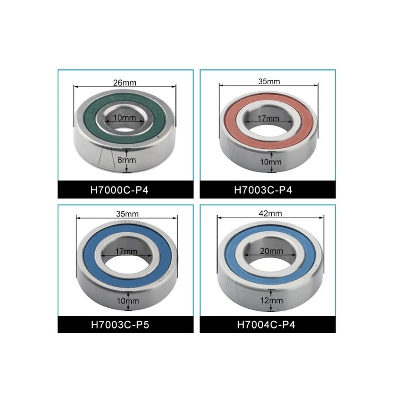DT Bearing P4 P5 CNC Milling Machine Spindle Motor Angular Contact Bearing 7003 2RZ P5 Twin Size Sealed - Image 3