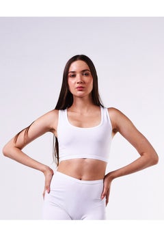 COMODO sport bra white egypt cotton 100%  - Image 1