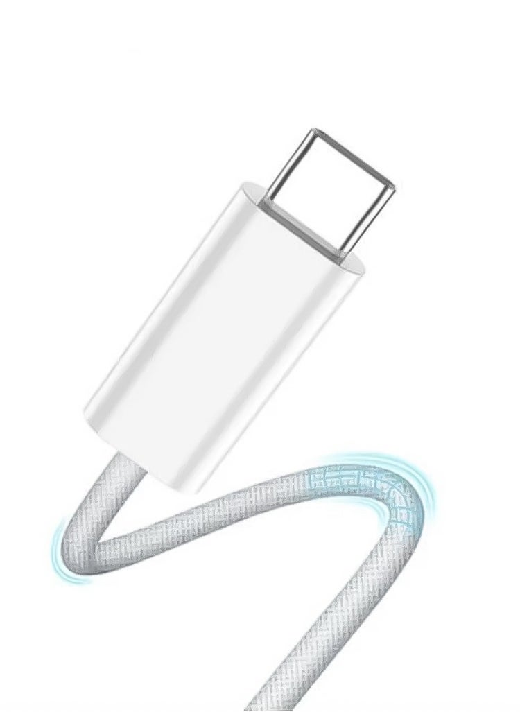GREEN LION USB-C iWatch Charging Cable, Green Lion iWatch Charger USB C to wireless charger – White  - Image 3