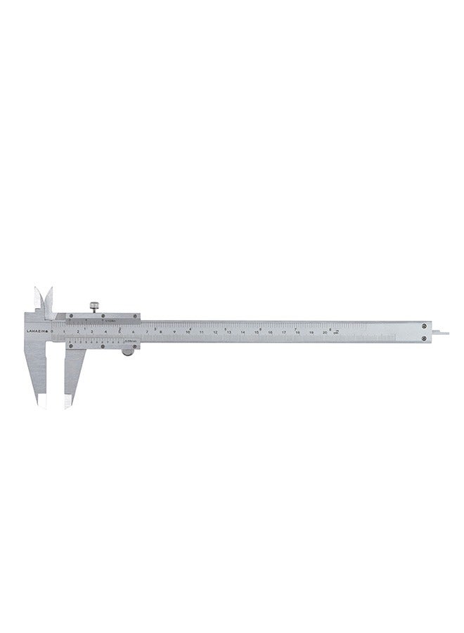 LAWAZIM Stainless Steel Caliper Measuring Tool High quality waterproof body with Plastic Head Case Silver, 8 Inch  - Image 2