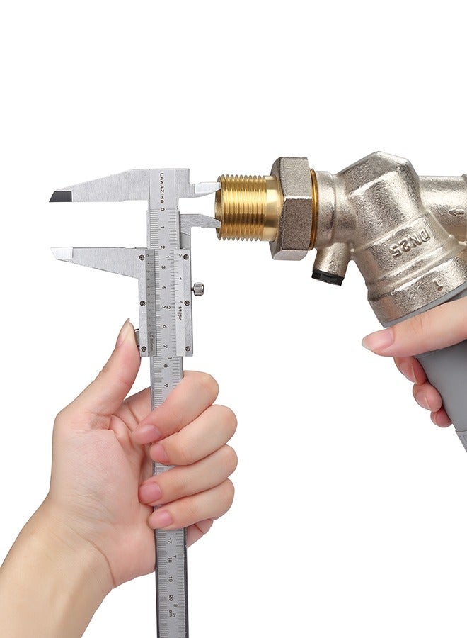 LAWAZIM Stainless Steel Caliper Measuring Tool High quality waterproof body with Plastic Head Case Silver, 8 Inch  - Image 4