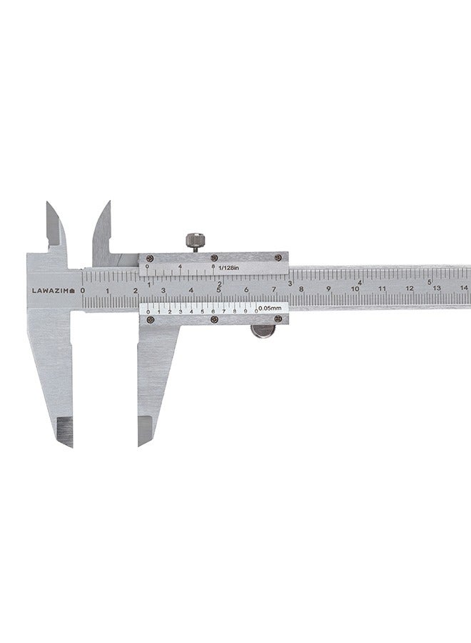 LAWAZIM Stainless Steel Caliper Measuring Tool High quality waterproof body with Plastic Head Case Silver, 8 Inch  - Image 3