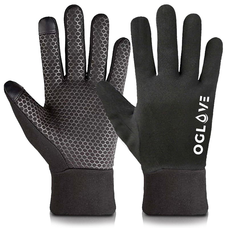 Generic OGLOVE Kids Winter Gloves - Waterproof Thermal Touchscreen Sports Field Gloves for Football, Soccer, Rugby, Mountain Biking, Cycling, Running, Lacrosse and Much More - Kids Medium 9-10Y  - Image 1