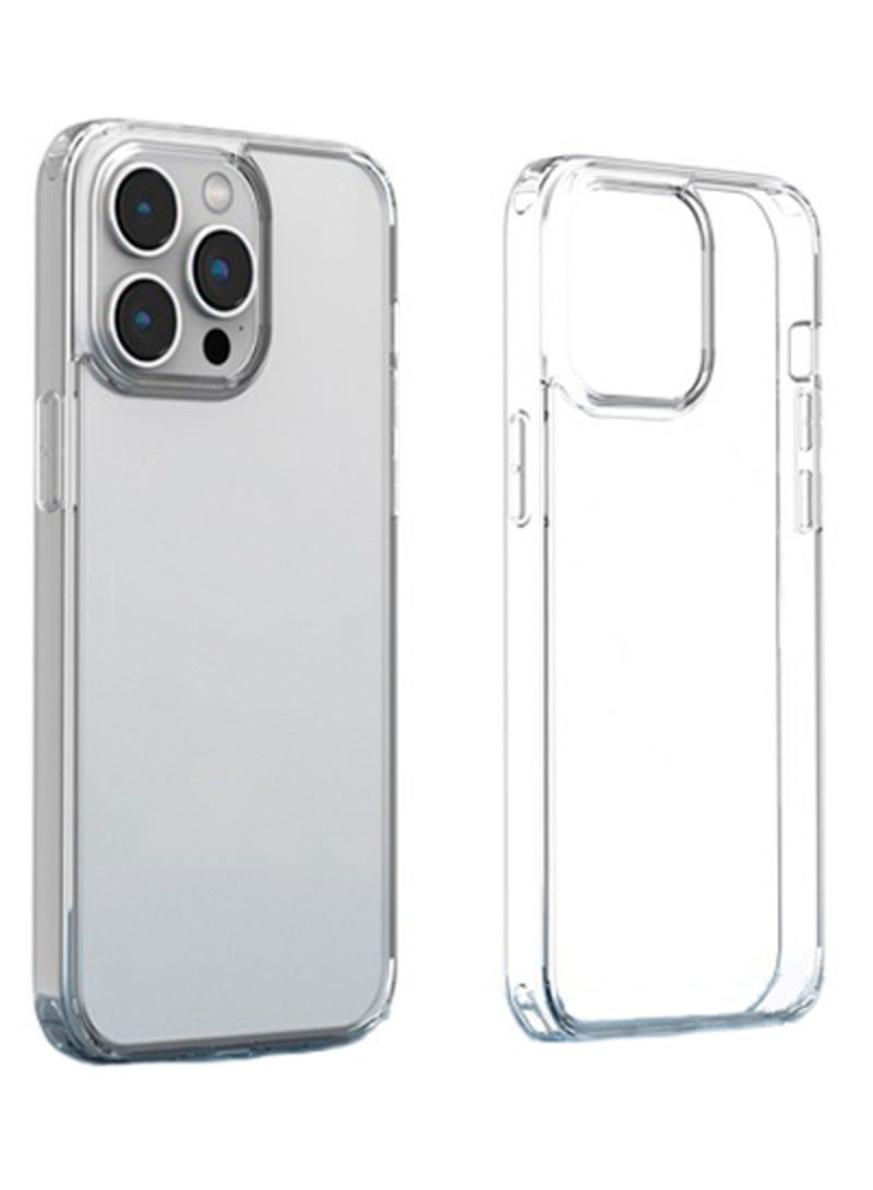 ديفيا كفرايفون 15برو شفاف  ومضاد للاصفرار للغاية 【 جراب حماية ايفون 15 برو】مصنوع من مواد ذات جودة الحمية ضد الخدوش والصدمات مع سهوله الوصول الى جميع المنافذ - Image 1