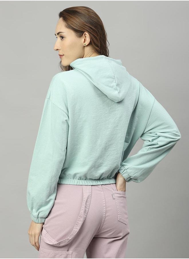 Hubberholme - Sage Green Sweatshirt For Women - Image 1