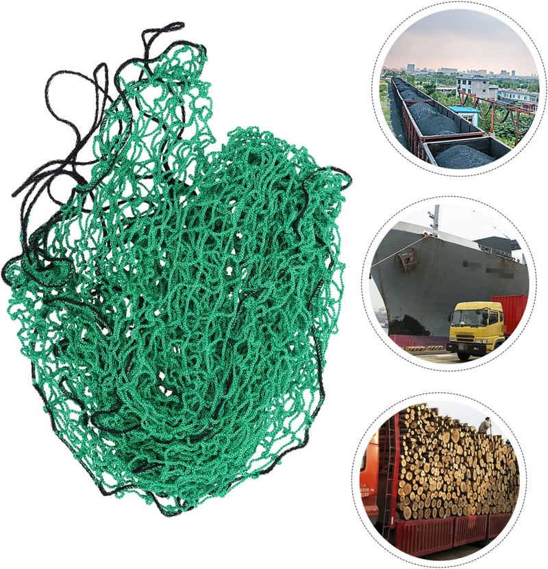 PRETYZOOM Cargo Net Trailer Mesh Cover Heavy Duty Luggage Net for Cars Trucks and Trailers Weather Resistant Elastic Durable for Secure Transport and Storage - Image 2