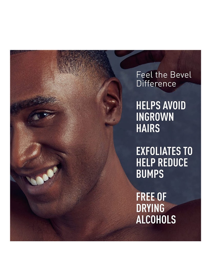 Bevel Bevel Essentials Post Shave Bump Control After Shave Cream with Green Tea and Glycolic Acid to Help Avoid Ingrown Hairs and Reduce Razor Bumps, 4 Fl Oz - Image 3