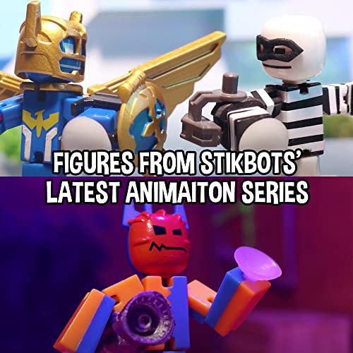 Zing StikBot Legendz Series 1 - Includes Valor, Ruebell, Dominus and Raze Oni - Collectible Action Figures and Accessories, Stop Motion Animation, Ages 4 and Up - Image 5