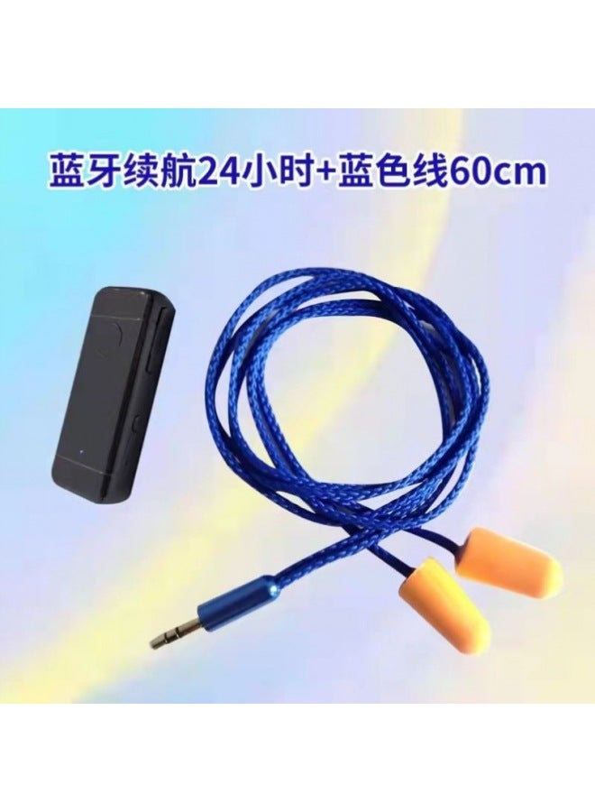 Bluetooth Wired Bass Work Lazy Listening To Songs Hd Call Labor Protection Earplug Headset Camouflage Anti-noise - Image 1
