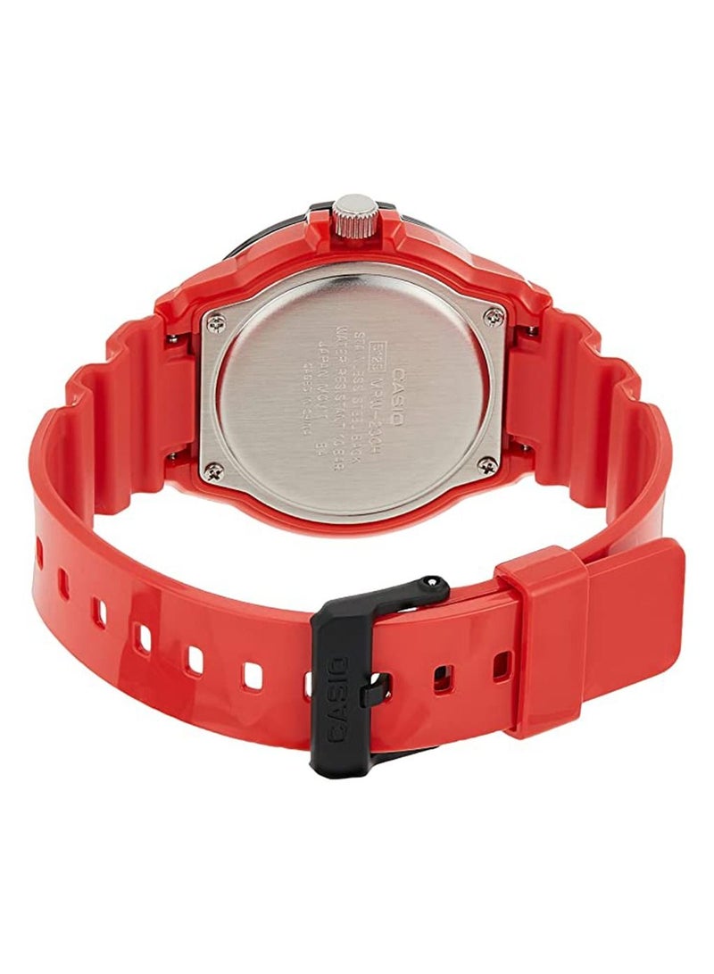 CASIO Men's Water Resistant Analog Watch MRW-200HC-4BVDF - Red - Image 2