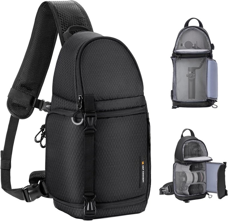 K&F Concept Waterproof Camera Sling Bag for DSLR/SLR Cameras - Image 1