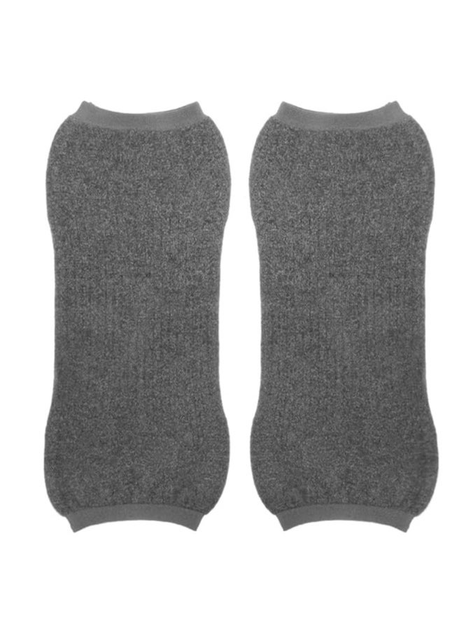 JOGAMS - 1 Pair Cashmere Knee Braces Thermal Wool Leg Warmers for Cycling Skiing Running Thick Winter Knee Pads - Image 1
