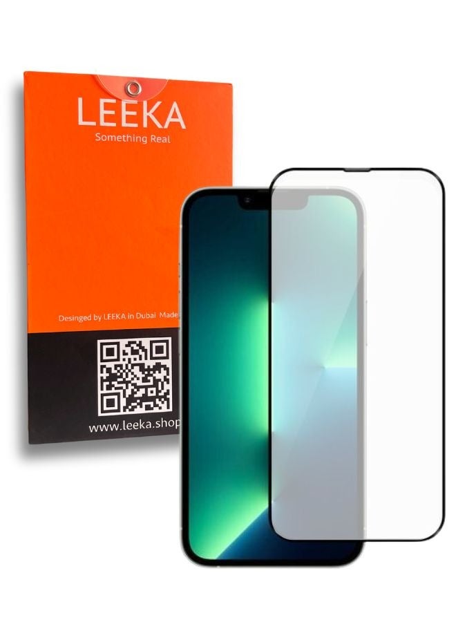 LEEKA iPhone 13 Pro Max Screen Protector with HD view Bubble Free, Anti-Drop and Anti-scratch Ultra Clear full screen anti finger print protection with free Easy Installation kit and wipes tempered glass - Image 1