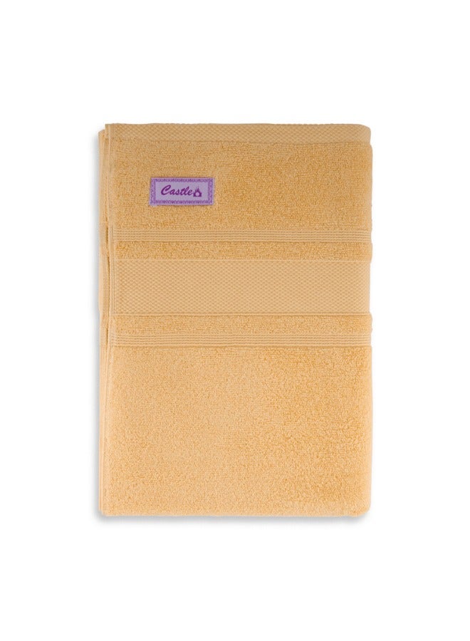 BYFT Home Castle Multicolour Premium Cotton Bath Sheet (90 X 180 Cm-Set Of 1) Highly Absorbent, High Quality Bath Linen With Diamond Dobby 550 Gsm - Image 4