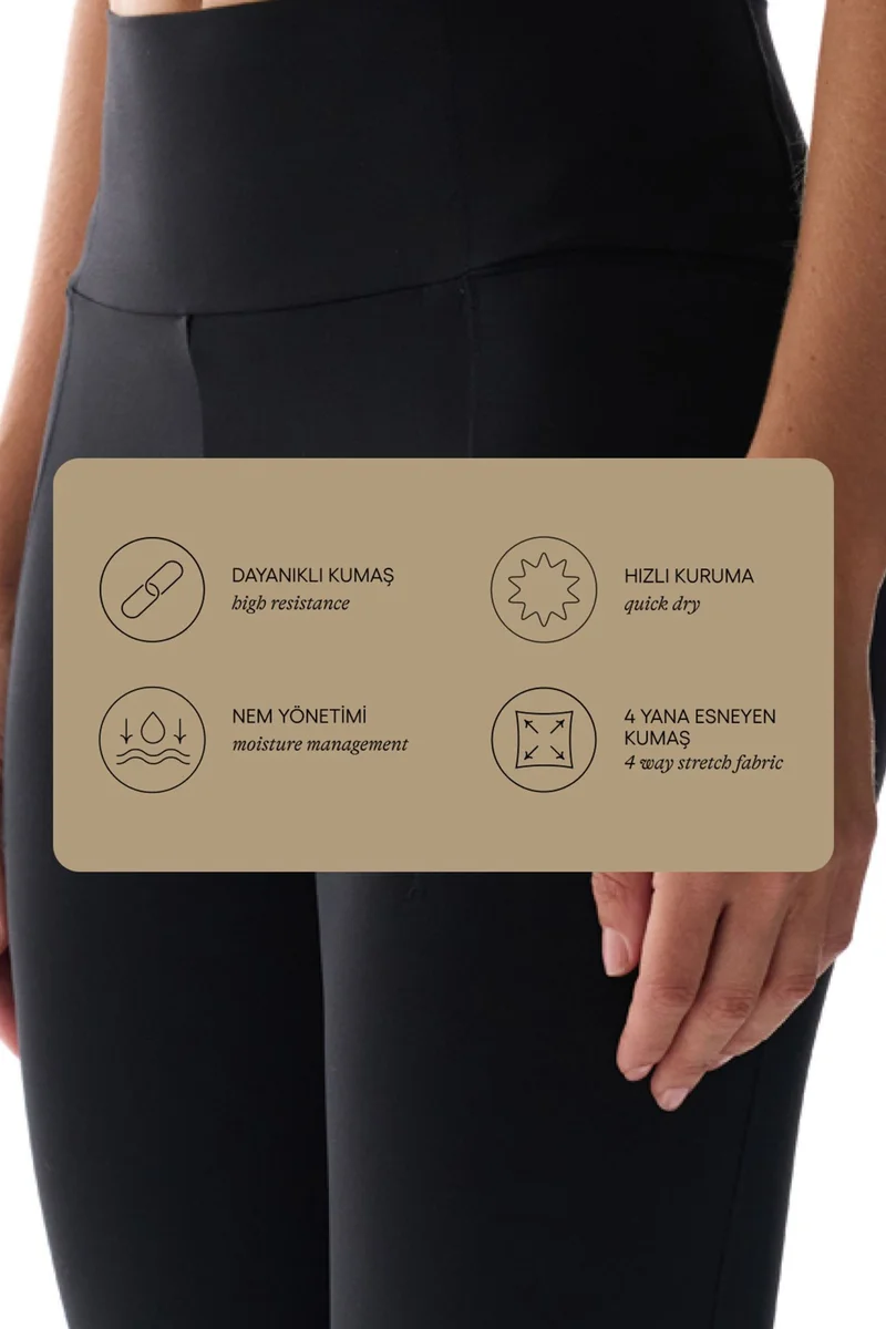 بنتي PENTI Medium Support Hidden Pocket High Waist Leggings