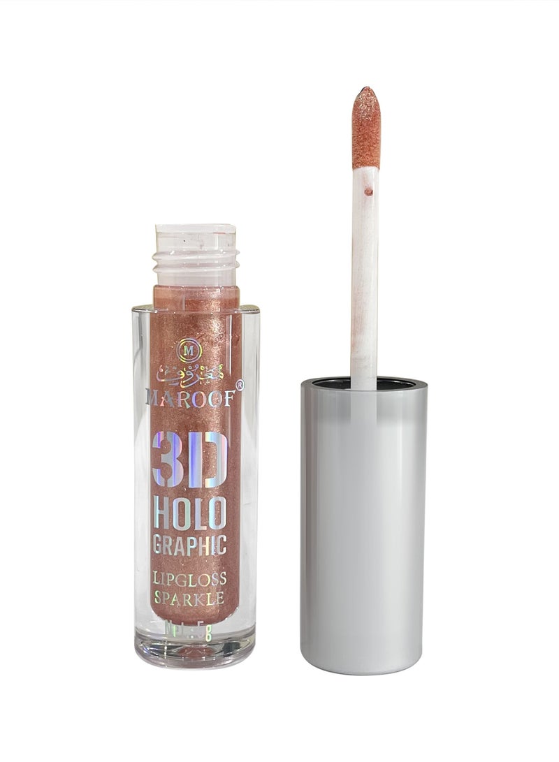 MAROOF ماروف 3D هولوجرافيك سباركل لوس لشفاه 5 جرام - Image 3