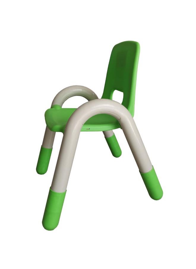 Joy & Learn Joy & LEARN Kindergarten Kids Plastic Chairs – Green Chair for Children Ages 3-8 – Durable & Comfortable  - Image 2