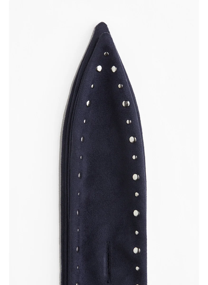 اتش اند ام Studded Scarf