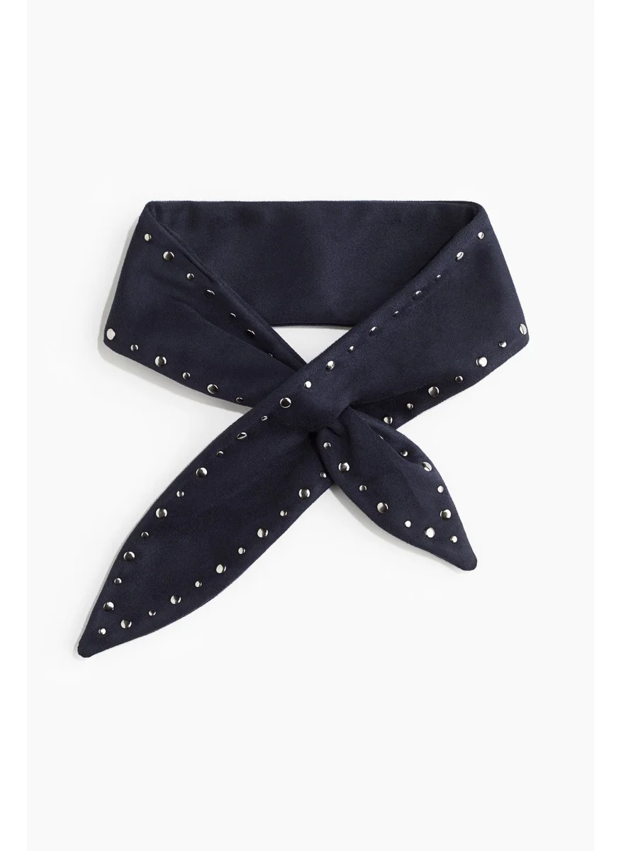 اتش اند ام Studded Scarf
