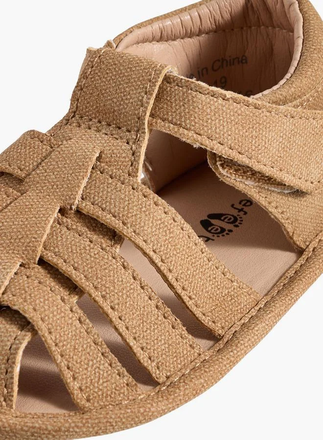 Barefeet Booties With Hook & Loop Closure