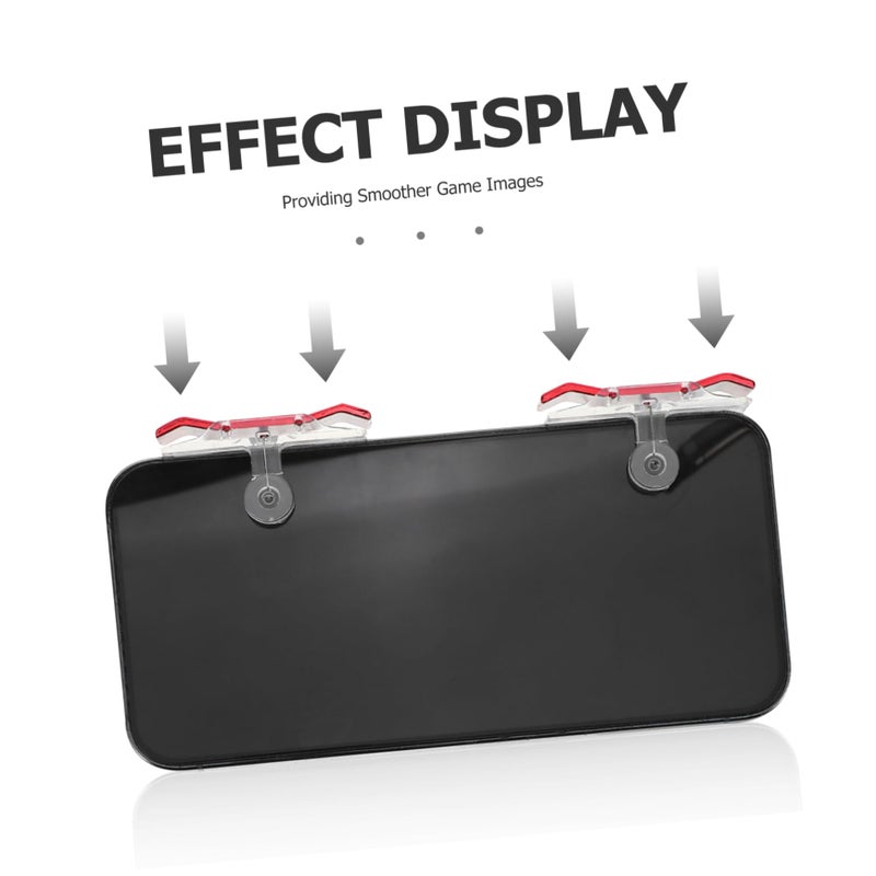 Enhanced Trigger Mobile Game Controller Ergonomic Design High Precision Plastic Joystick - Image 4