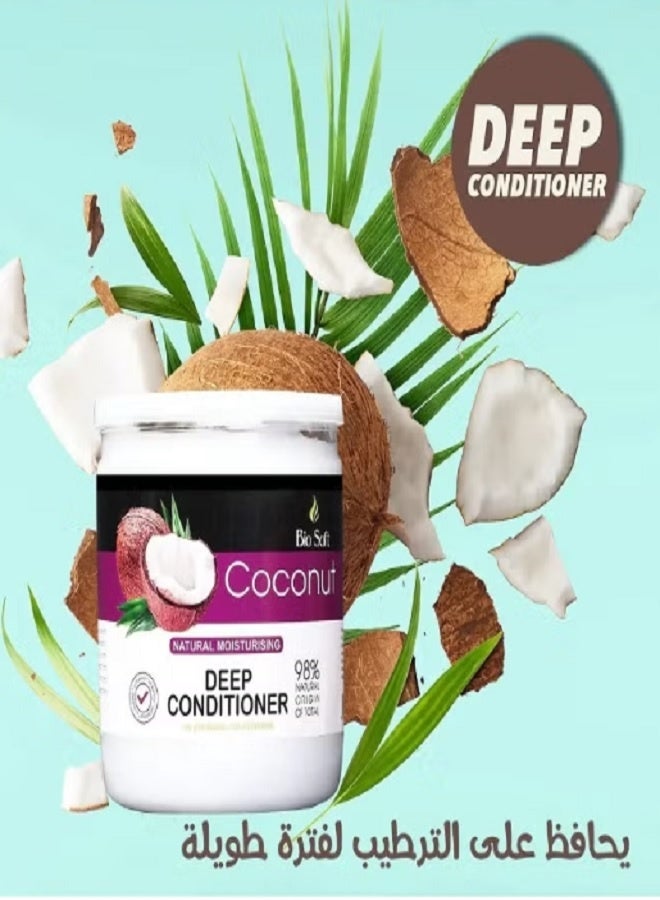 Bio Soft Coconut Deep Conditioner 500ml - Image 4
