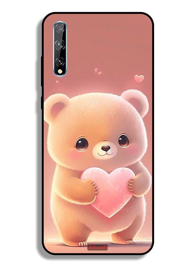 Tolwak Huawei Y8p Protective Case Cover Cute Little Panda Holding Heart - Image 2