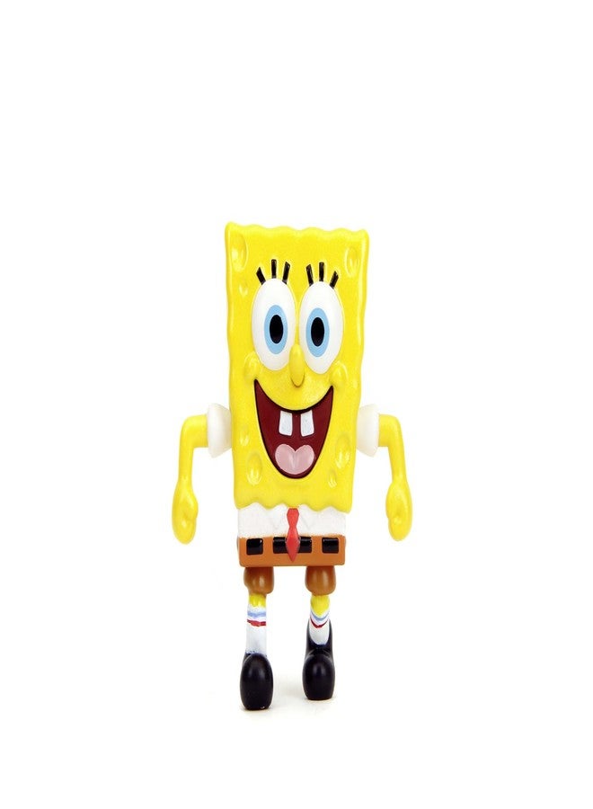 Jada Toys Spongebob Squarepants Figure (1 Piece) - 1 of 4 Collectible Metal Figures (Spongebob, Patrick, Thaddeus or Mr Krabs) for Fans and Collectors Ages 8 and up, Wave 1, Selection - Image 1