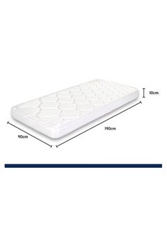 Galaxy Design Galaxy Design Metal Steel Bunk Bed with Medical Mattress 10cm, GDF-115 Grey  - Image 3