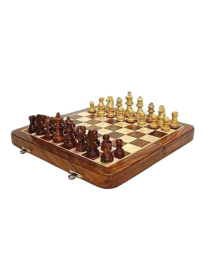 ات او اس 365 مجموعة لوح شطرنج مغناطيسي قابل للطي مناسب للسفر طراز ARC_B07M95KWYP - Image 1