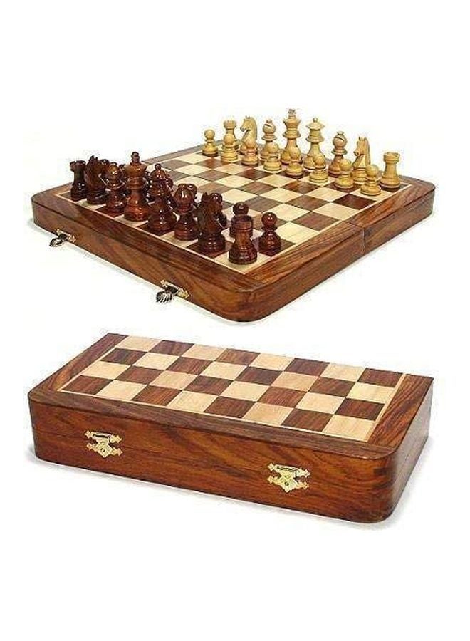 ات او اس 365 مجموعة لوح شطرنج مغناطيسي قابل للطي مناسب للسفر طراز ARC_B07M95KWYP - Image 2