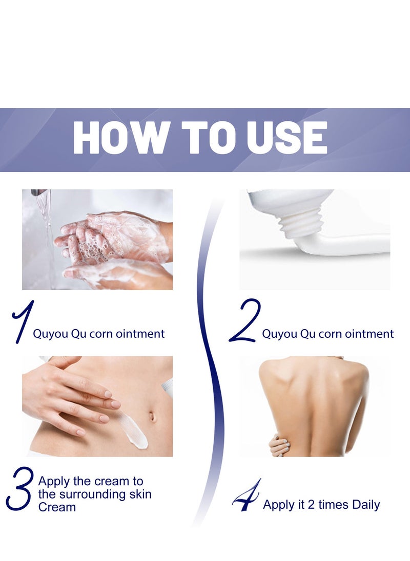 Wart Removal Ointment Natural Botanical Wart Removal Treatment Skin Repair Cream