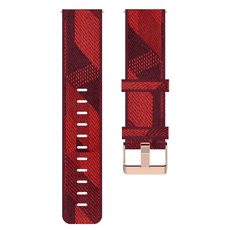 erorex For Honor Watch Gs 3 22Mm Nylon Woven Watch Band(Red) - Image 2