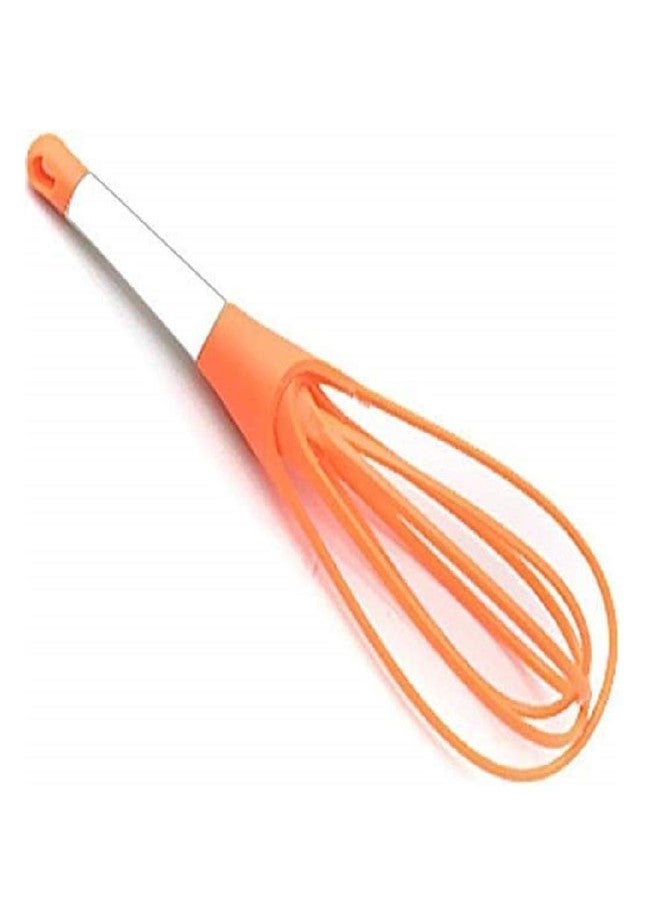 First Front Hard Plastic Milk Whip Hand Whisk Egg Frother, Multicolour - Image 2
