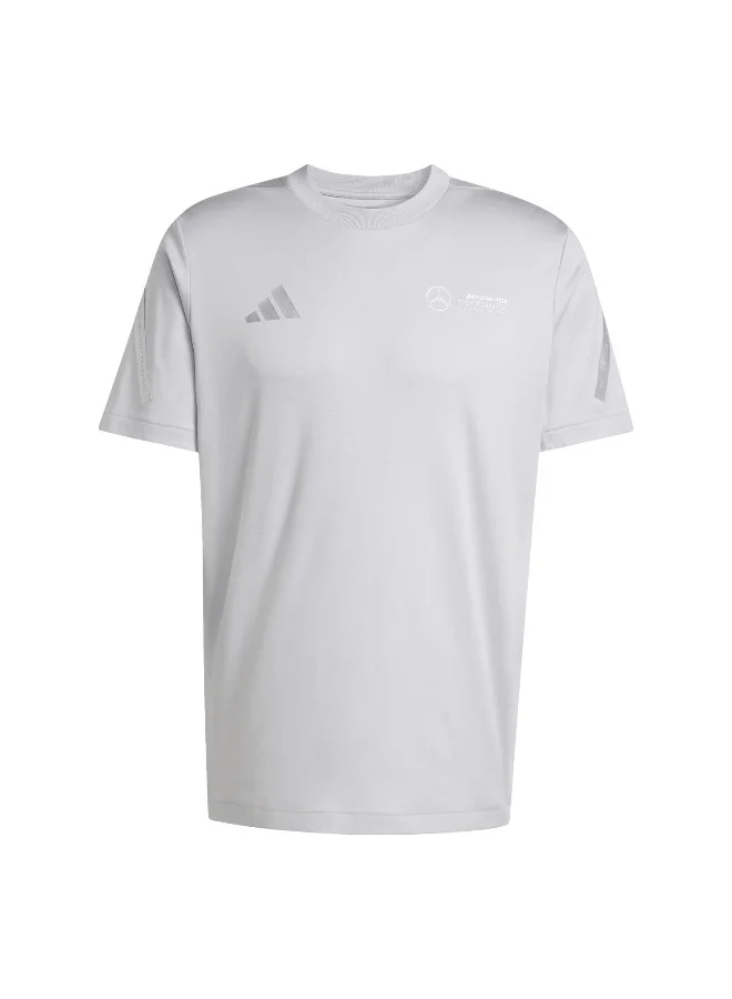adidas Mer Sil Tee M Grey Motorsport T-Shirts For Men XS