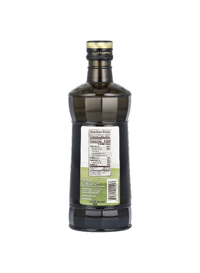 Jovial Jovial, 100% Organic Extra Virgin Olive Oil, 16.9 fl oz (500 ml) - Image 2