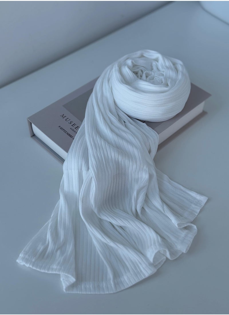 AL BENT AL SHARQIEH cotton striped shawl 