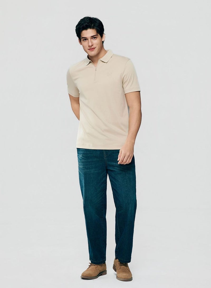 GIORDANO Men Regular Interlock Liquid Touch Polo - Image 2