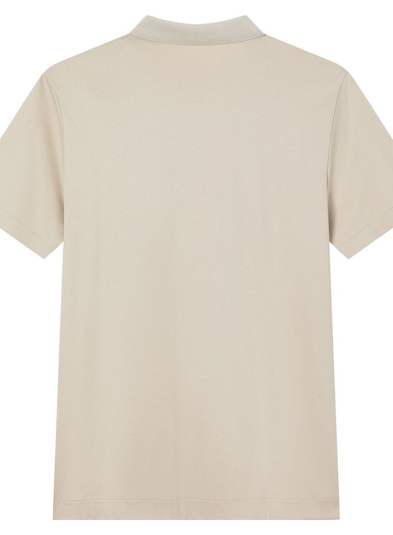 GIORDANO Men Regular Interlock Liquid Touch Polo - Image 4