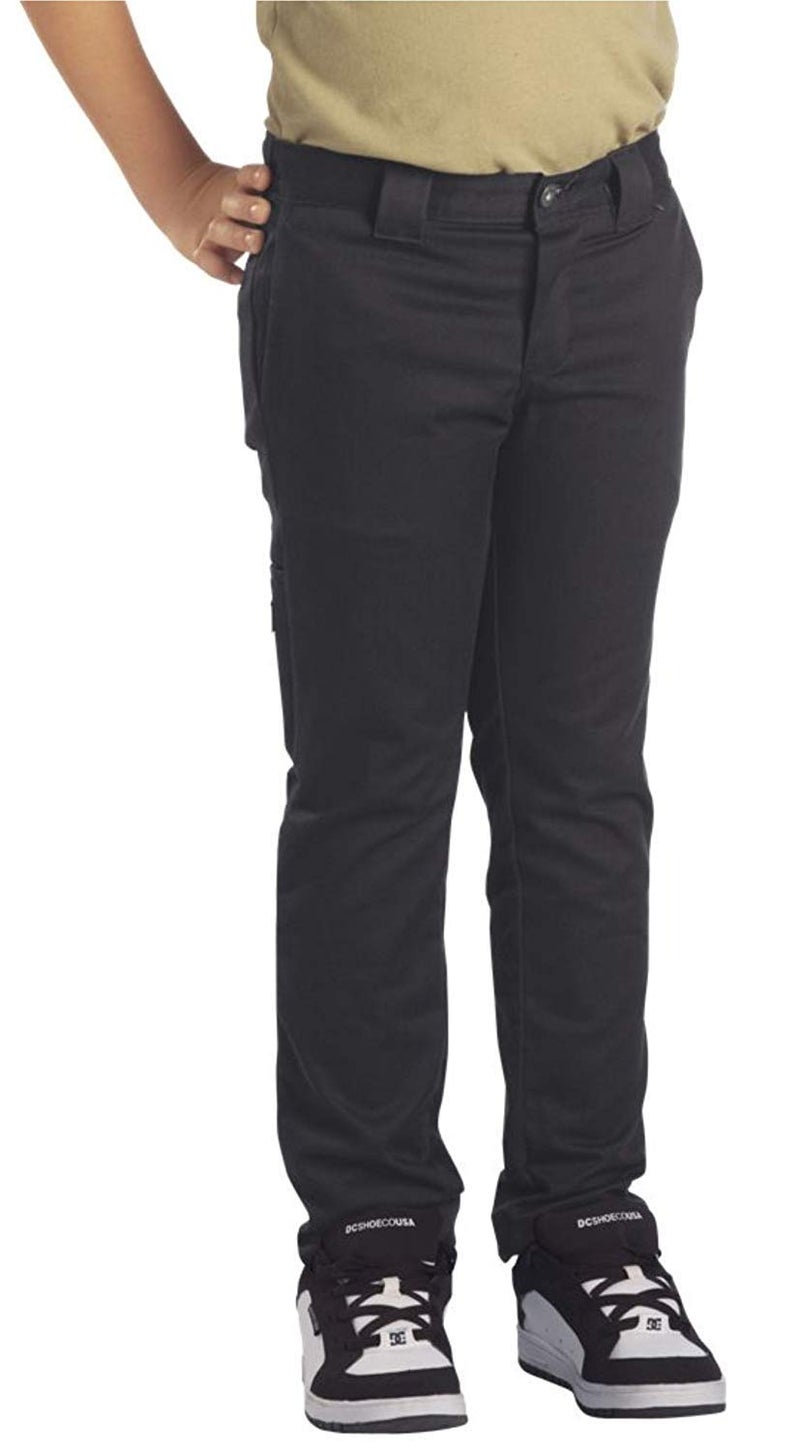Dickies Kids Boys 820 Boys Skinny Straight Pant Black 12