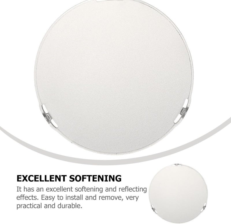 POPETPOP Photography Lamp Shade Softening Cover Gentle Diffuser for Fill-Light Frosted Softbox Reflector for Studio Flash Advanced Light Diffuser for Photography Enthusiasts - Image 4
