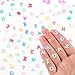 HOMICO 200 Pieces Tiny Letter Decor for Dollhouse Micro Resin Decor for DIY Crafts Mini Things for Fairy Garden Micro Landscaping Decorations - Image 4