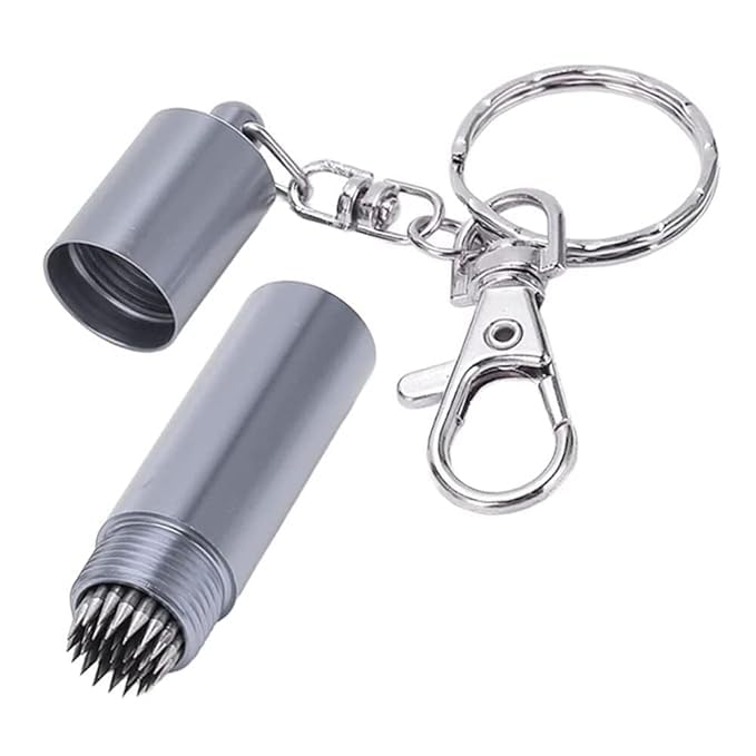JBB Billiard Snooker and Pool Cue Tip Puncher (Silver) - Image 5
