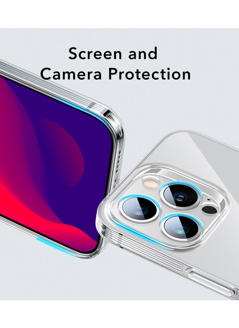 esrgear ESR iPhone 14 Pro Ice Shield Tempered Glass: Military-Grade Scratch, Impact, and Dust Protection with HD Clarity and Full Touch Sensitivity  - Image 2
