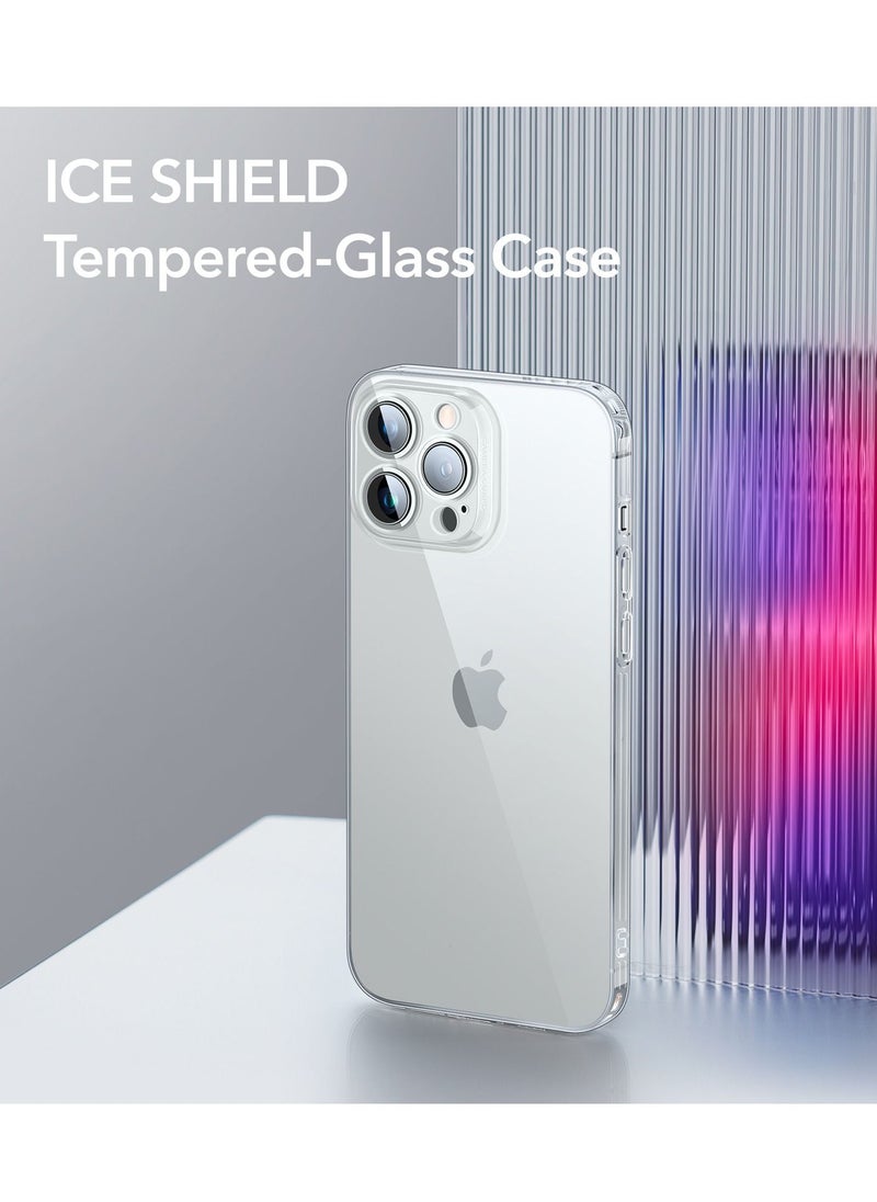 esrgear ESR iPhone 14 Pro Ice Shield Tempered Glass: Military-Grade Scratch, Impact, and Dust Protection with HD Clarity and Full Touch Sensitivity  - Image 4