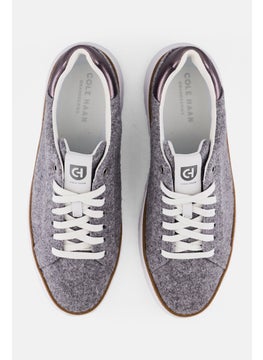 COLE HAAN Women Medium GP Topspin Lace Up Shoes, Grey  - Image 3