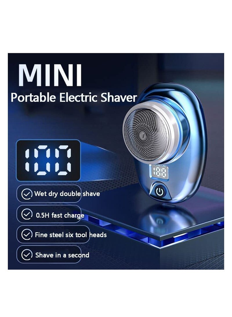 general Mini Electric Razor for Men, New Upgrade Electric Shaver, Pocket Size Portable USB Rechargeable Waterproof Shaver - Image 5