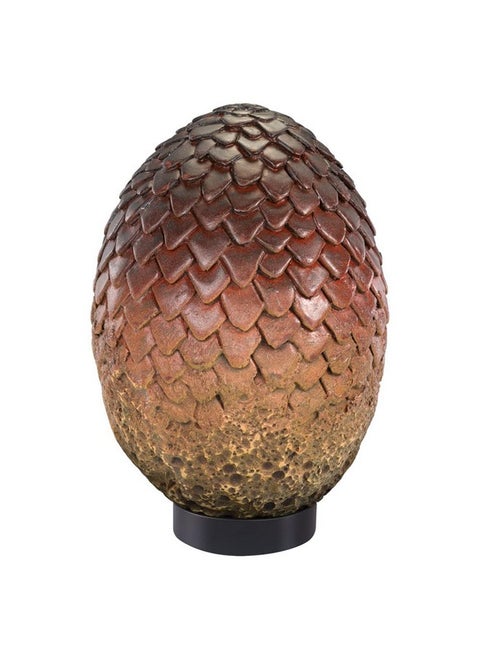 The Noble Collection Game of Thrones Drogon Egg ( Red )