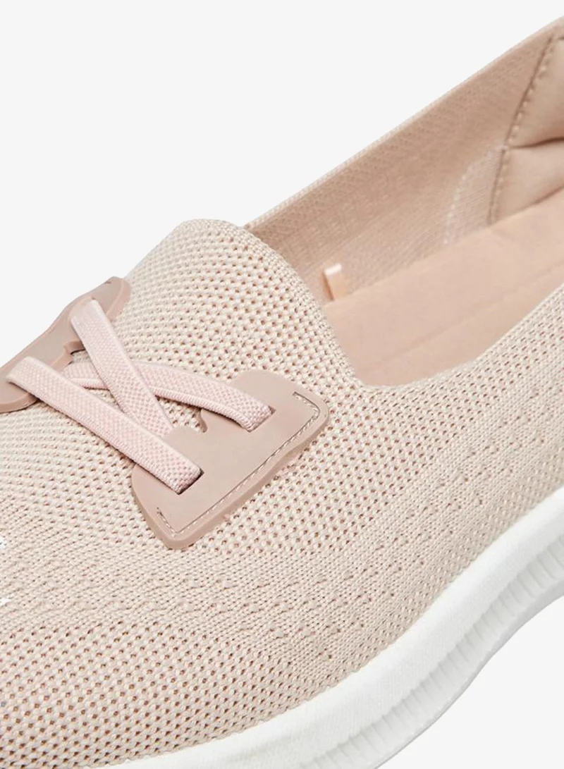 Oaklan by Shoexpress PINK Women Slip-On Sneakers for Women | Best Price UAE